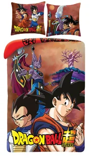 Pościel dziecięca Dragon Ball 140 x 200 cm Halantex 100% Mikrofibra Songo - Pościel dla dzieci - miniaturka - grafika 1