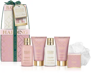 Baylis & Harding  Jojoba, Vanilla & Almond Oil Mini Stack 325ml - Zestaw do pielęgnacji ciała - Zestawy kosmetyków damskich - miniaturka - grafika 1