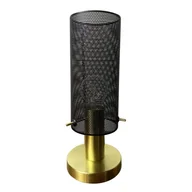 Lampy stojące - Tirana lampa stołowa 1xE27 złota/czarna LP-945/1T BK - miniaturka - grafika 1