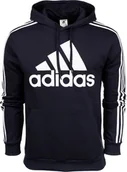 Bluzy męskie - Adidas Bluza męska adidas Essentials Hoodie granatowa H14642 XL - miniaturka - grafika 1