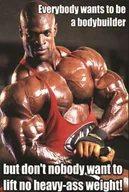 Podkładki pod mysz - PODKŁADKA POD MYSZ Nadruk 22x18cm Ronnie Coleman kulturysta Tekst Prezent - miniaturka - grafika 1