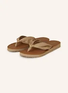 Klapki i japonki damskie - Tommy Hilfiger Japonki beige - TOMMY HILFIGER - miniaturka - grafika 1