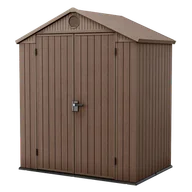 Altany ogrodowe - Keter Domek narzędziowy Darwin 17210351 6x4 Brązowy Raty 17210351 - miniaturka - grafika 1