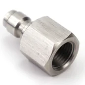 Osprzęt do wiatrówek - SAXO Szybkozłączka męska PCP 8mm - 1/8npt Wewnętrzna Ze Stali Nierdzewnej - miniaturka - grafika 1