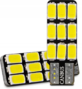 ŻARÓWKA W5W 9 LED T10 ŻARÓWKI CANBUS POSTOJOWE - Żarówki samochodowe - miniaturka - grafika 1