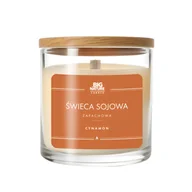 Świece - Świeca sojowa zapachowa Cynamon 150 g - miniaturka - grafika 1