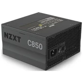 Zasilacze komputerowe - NZXT C850 80+ Gold 850W, PC power supply (Kolor: CZARNY, 6x PCIe, cable management, 850 watts) - miniaturka - grafika 1