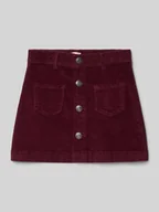 Sukienki i spódniczki dla dziewczynek - Spódnica mini o rozkloszowanym kroju z mieszanki bawełny model ‘AMAZING’ - miniaturka - grafika 1