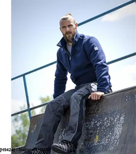 Ardon 450 - bluza polarowa - Niebieski H9424 M - Bluzy męskie - miniaturka - grafika 1