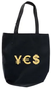 TORBA na zakupy do miasta SHOPPERKA CZARNA - Torby i wózki na zakupy - miniaturka - grafika 1