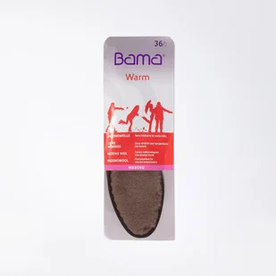 BAMA WKŁADKA Z FUTRA MERINO 45 BEZ KOLORU - Akcesoria obuwnicze - miniaturka - grafika 1