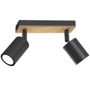 Rustykalna listwa sufitowa z reflektorami LX 1647 z serii TULON - Lampy sufitowe - miniaturka - grafika 1