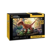 Puzzle - Puzzle 3D Welociraptor National Geographic - Cubic Fun - miniaturka - grafika 1