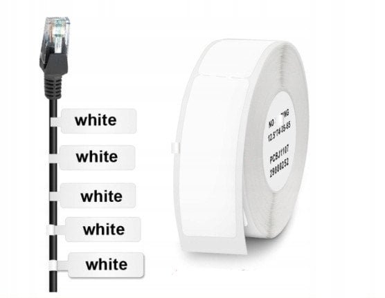 .NIIMBOT Naklejki Termiczne DO KABLI 12,5*109 65szt