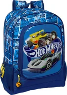 Plecaki szkolne i tornistry - Plecak szkolny Hot Wheels Sonny granatowy 32 x 42 x 14 cm - miniaturka - grafika 1