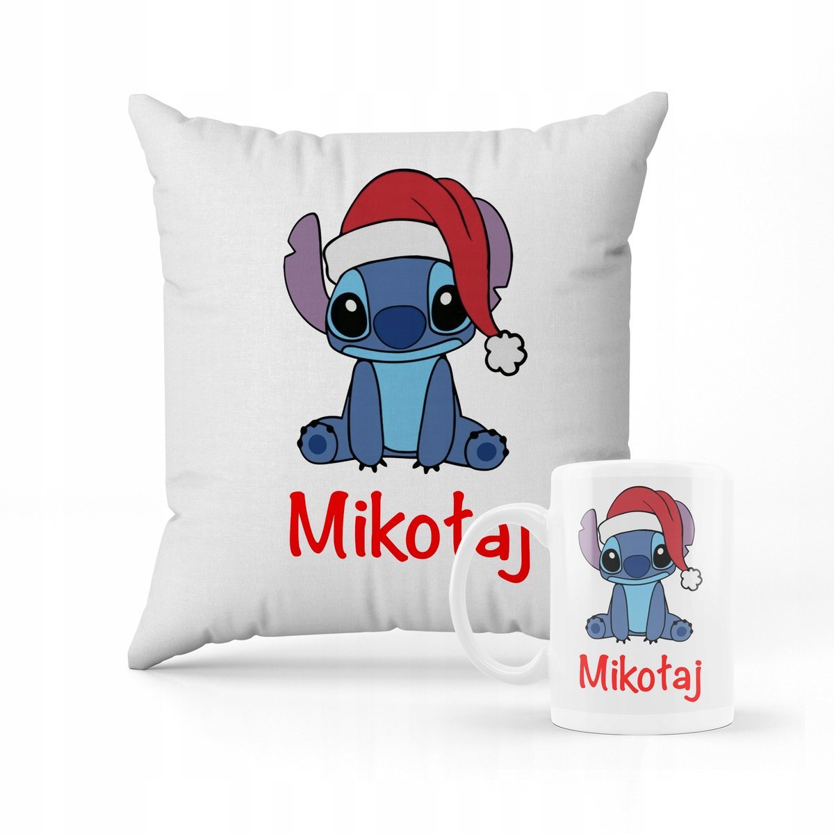 ZESTAW PODUSZKA + KUBEK Z Nadrukiem Prezent Stich Stitch Lilo Bajka #5