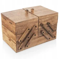 Pasmanteria - Niciarka drewniana MANGO 30,5/71x18x21 cm - miniaturka - grafika 1