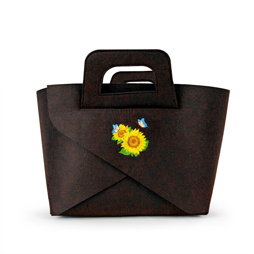 WP MERCHANDISE - Piknik w słoneczniki filcowa torba (40 cm)