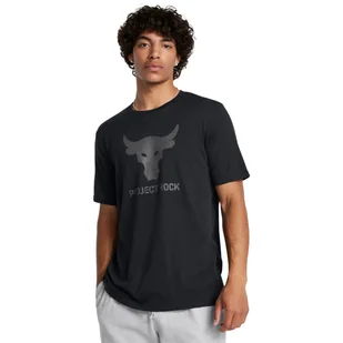 Męska koszulka treningowa Under Armour Project Rock Payoff Graphc Ss - czarna - UNDER ARMOUR - Koszulki sportowe męskie - miniaturka - grafika 1