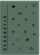 Zeszyty szkolne - Brulion tematyczny GEOGRAFIA A5 80k zeszyt TWARDY - miniaturka - grafika 1