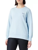 Swetry damskie - Pepe Jeans Damski sweter Calista Crew, 516dazed niebieski, XS - miniaturka - grafika 1