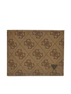 Portfele - Guess Duży Portfel Męski Vezzola Leather Slg SMVELE LEA20 Brązowy - miniaturka - grafika 1