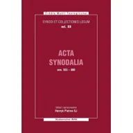 Religia i religioznawstwo - WAM Synodi et collectiones legum. Vol. XII. Acta Synodalia ann. 553-600 Henryk Pietras SJ - miniaturka - grafika 1