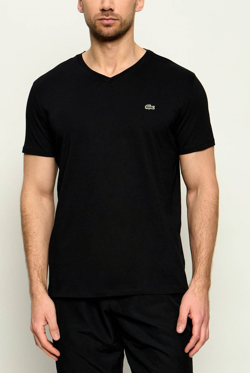 LACOSTE T-SHIRT V-NK KOSZULKA MĘSKA MODEL TH5077 / L