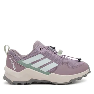 Trekkingi adidas Terrex Ax4s JI1507 Fioletowy - Buty trekkingowe dziecięce - miniaturka - grafika 1