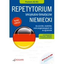 Edgard Niemiecki Repetytorium leksykalno-tematyczne poziom A2-B1 - Bożena Niebrzydowska - Książki do nauki języka niemieckiego - miniaturka - grafika 1