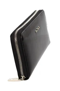 Portfel Damski Skóra Naturalna PIERRE CARDIN Z Suwakiem Piórnik 19 cm Lakierowany 119 - Portfele - miniaturka - grafika 17