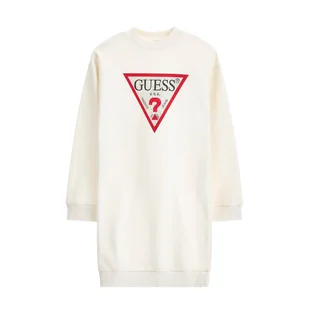 FRENCH TERRY LS DRESS - Sukienki i spódniczki dla dziewczynek - miniaturka - grafika 1