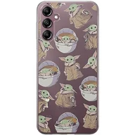 Etui i futerały do telefonów - ERT GROUP etui na telefon Samsung A14 4G/5G, case oryginalny i oficjalnie licencjonowany przez Star Wars, wzór Baby Yoda 028, optymalnie dopasowane, plecki z TPU częściowo przeźroczyste - miniaturka - grafika 1