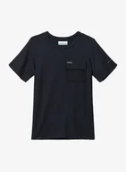Koszulki i topy damskie - Koszulka chłopięca Columbia Washed Out Utility Shirt - black - miniaturka - grafika 1