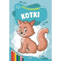 Kotki Moja kolorowanka 2 sztuki - Pozostałe książki - miniaturka - grafika 1