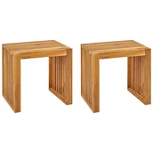 Fotele i krzesła ogrodowe - Krzesło ogrodowe Drewno Jasne drewno BELLANO - miniaturka - grafika 1