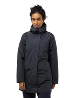 Płaszcze damskie - Jack Wolfskin Płaszcz damski Tempelhof W Coat, Phantom, XS - miniaturka - grafika 1