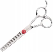 Nożyczki fryzjerskie - GEPARD Degażówki nożyczki praworęczne 5,5 offset fryzjerskie do strzyżenia włosów do salonu linia Classic - miniaturka - grafika 1