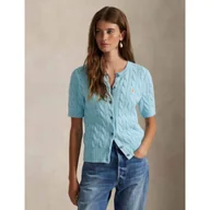 Swetry damskie - POLO RALPH LAUREN Kardigan Slim Fit - miniaturka - grafika 1
