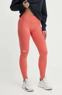 Under Armour legginsy treningowe Train kolor pomarańczowy gładkie - Legginsy - miniaturka - grafika 1