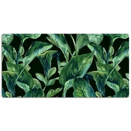 Podkładki na biurko - Duża podkładka na biurko Tropikalne liście 120x60cm, Dywanomat - miniaturka - grafika 1