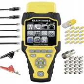 Narzędzia sieciowe - KLEIN TOOLS - VDV Scout® Pro Max Tester s přijímačem Set - 20x RJ45, 20x F-konektor - miniaturka - grafika 1