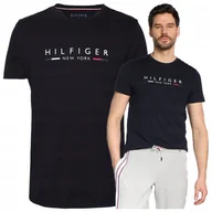 Koszulki męskie - koszulka meska tommy hilfiger czarna tshirt meski czarny NEW YORK koszulka meska tommy hilfiger czarna tshirt meski czarny NEW YORK r.L - miniaturka - grafika 1