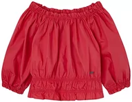 Bluzki damskie - Pepe Jeans Bluzka dziewczęca Sigrid, Czerwony (Studio Red), 16 lat - miniaturka - grafika 1