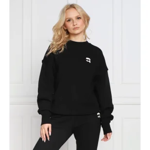 Karl Lagerfeld Bluza ikonik 2.0 | Relaxed fit - Bluzy damskie - miniaturka - grafika 1