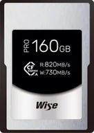 Karty pamięci - Karta Wise CFX-A Pro CFexpress 160 GB WI-CFX-A160P - miniaturka - grafika 1
