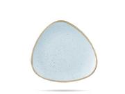 Talerze - Talerz trójkąt 22,9 cm Duck Egg Blue CHURCHILL - miniaturka - grafika 1