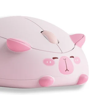 Akko Capybara Mouse - Capybara Mysz Różowa - Myszki - miniaturka - grafika 1