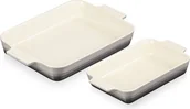 Brytfanny - Formy do pieczenia Le Creuset prostokątne szare 2 szt. - miniaturka - grafika 1