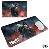 Podkładki pod mysz - PODKŁADKA POD MYSZKĘ MYSZ WZORY DO WYBORU - WIEDŹMIN WITCHER GRY 29x36cm - miniaturka - grafika 1